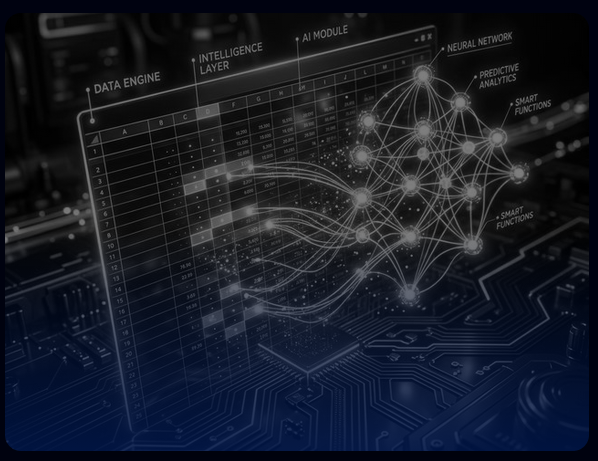 Painel visual de automacao VBA com dados e conexoes inteligentes